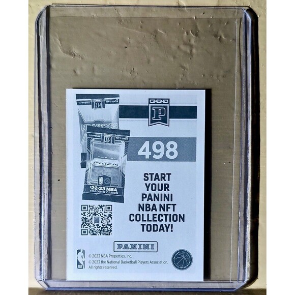 2023-24 Wes Unseld Panini NBA Basketball #498 Sticker NBA Legends - Picture 2 of 2